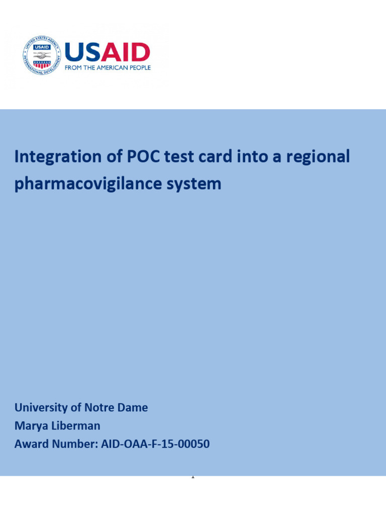 POC Test Card Integration in Kenya | PDF | World Health Organization ...
