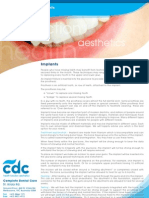 Implants: CDC Fact Sheet - Implants