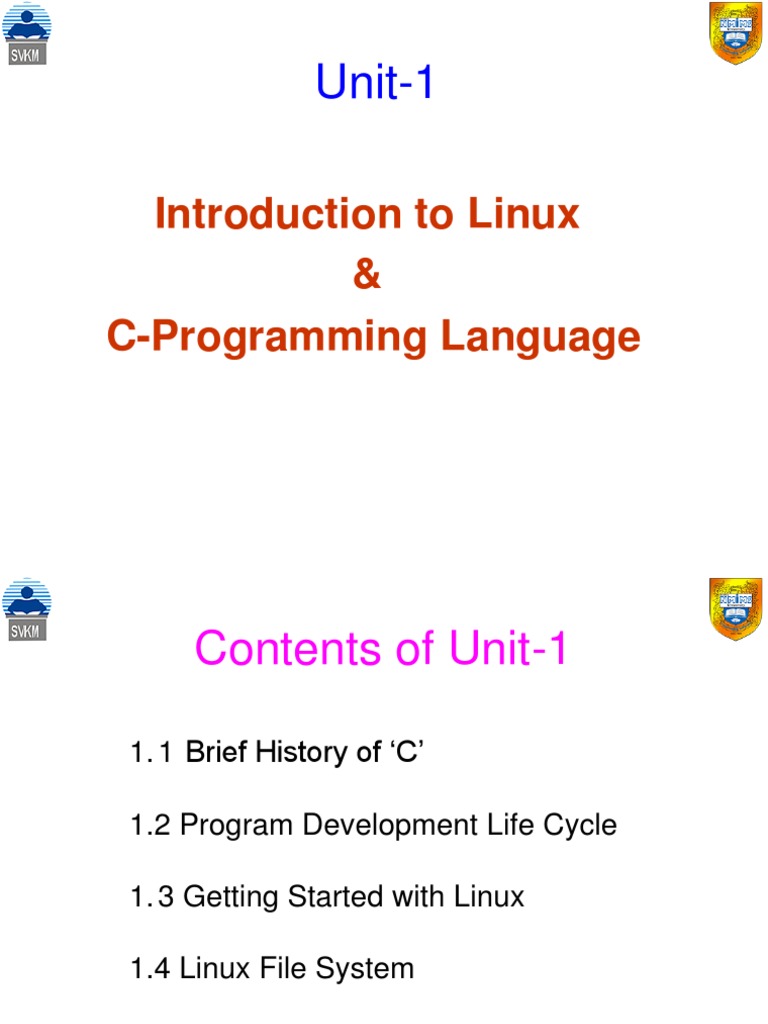 Linux & C Programming Basics | PDF | Kernel (Operating System) | C ...