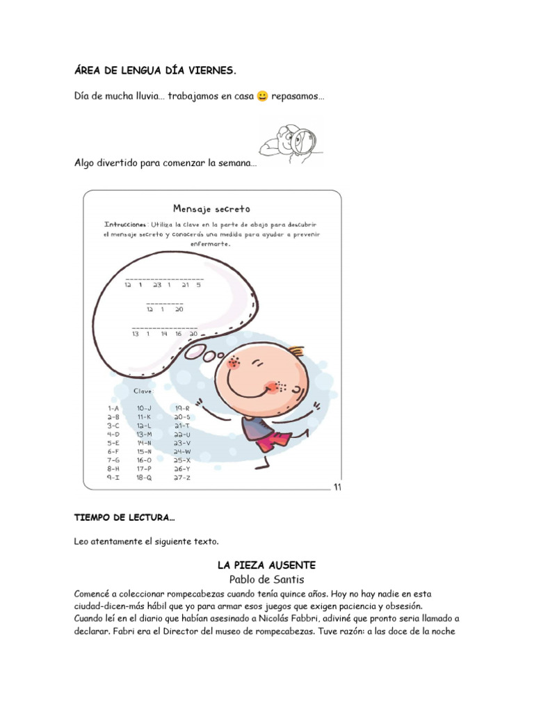 Activad Lengua | PDF