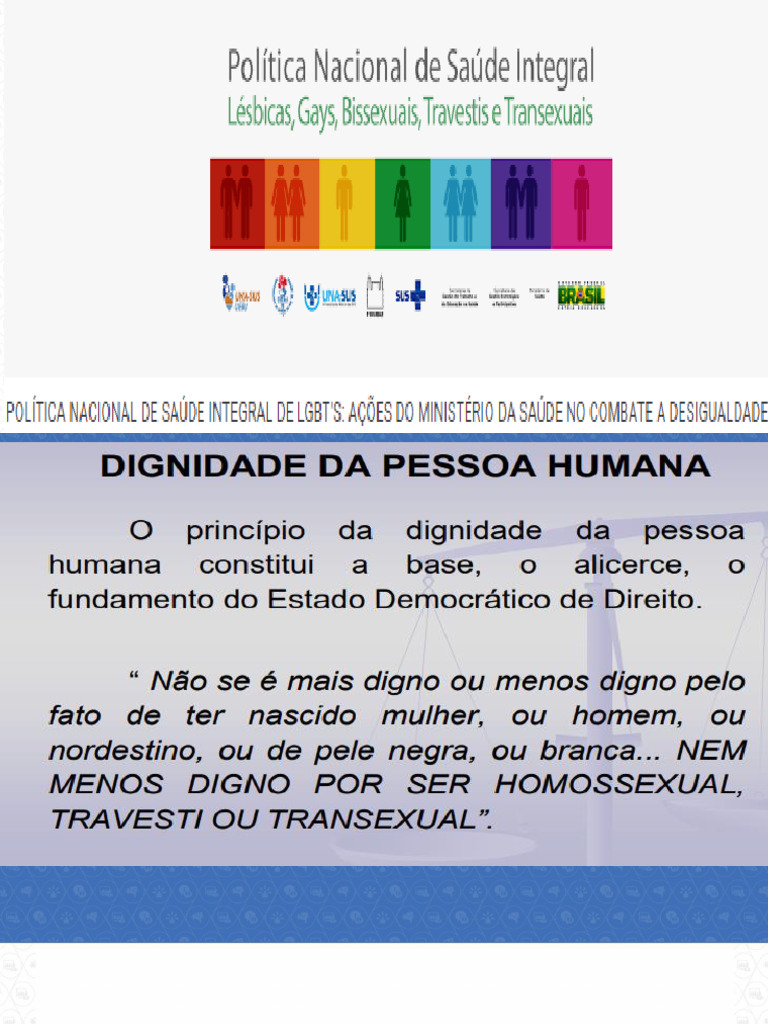 Saúde Integral para População LGBT | PDF | Gênero | Estudos de Gênero