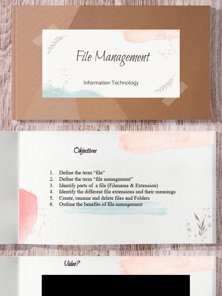 Essential Guide to File Management | PDF | Computer File | Filename