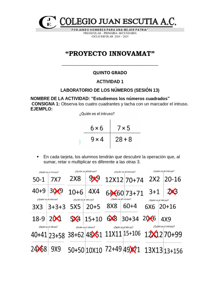 Actividades Innovamat 5 Primaria | PDF | Triángulo | Geometría Convexa