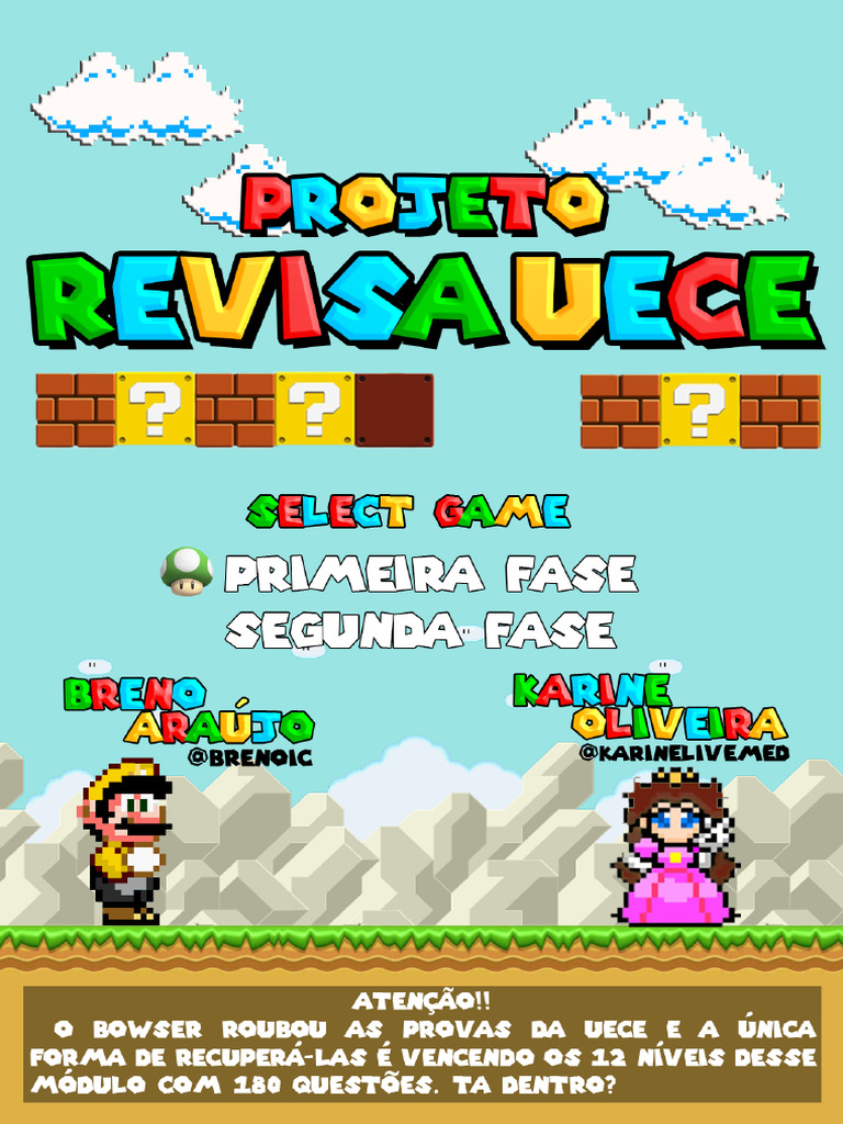 Projeto Revisa Uece | PDF