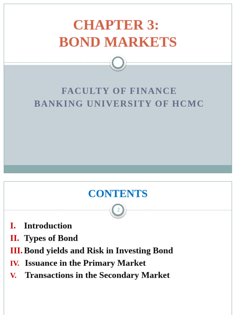 Understanding Bond Markets and Risks | PDF | Bonds (Finance) | Yield ...