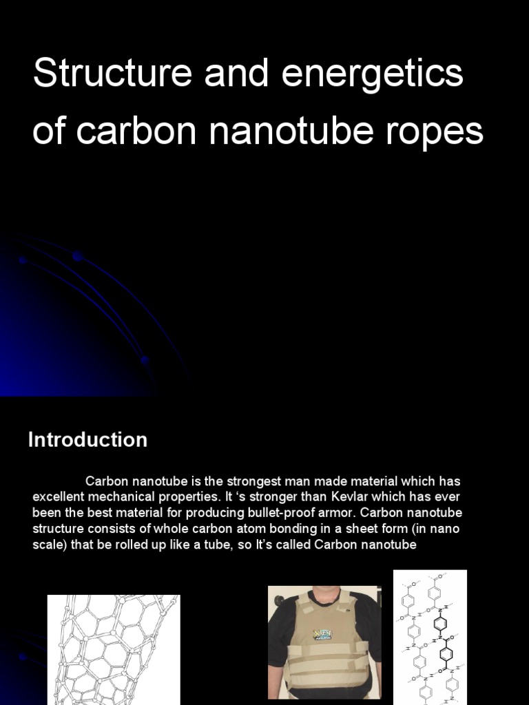 Structure and Energetics of Carbon Nanotube Ropes | PDF | Carbon ...