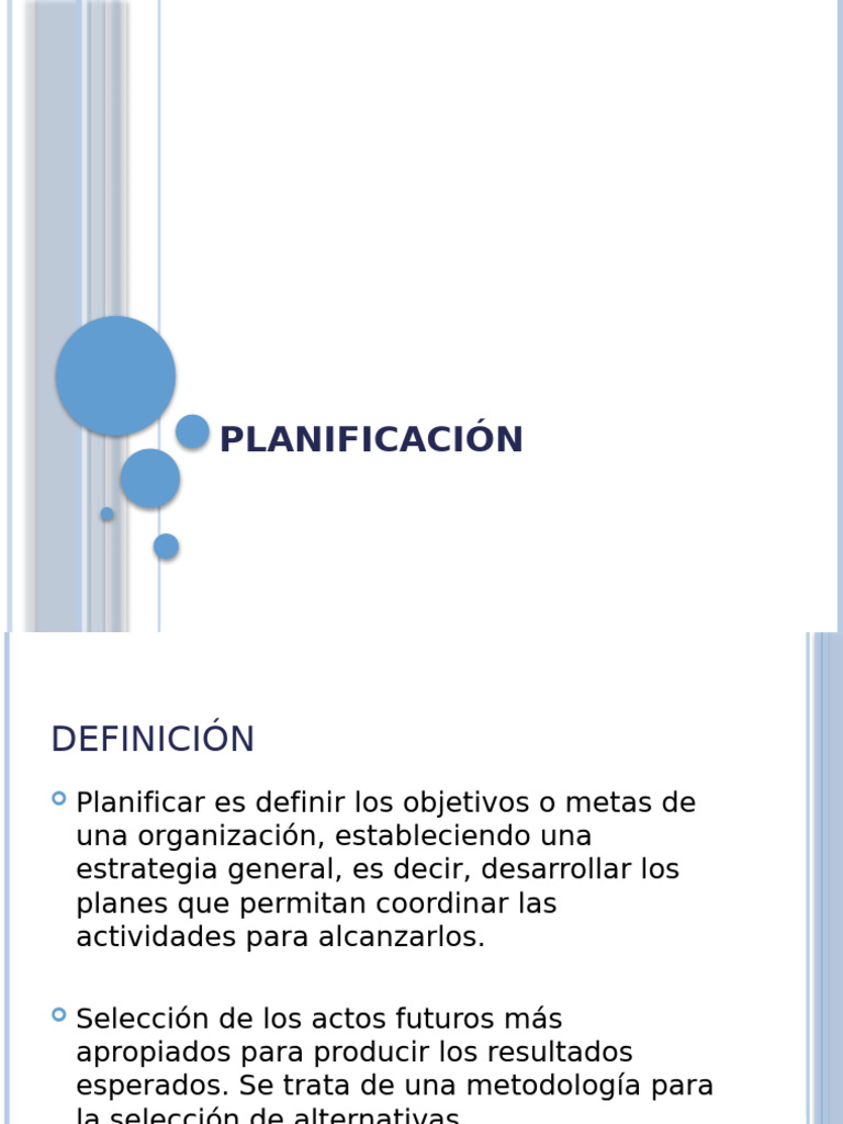 Estrategias de Planificación Efectiva | PDF