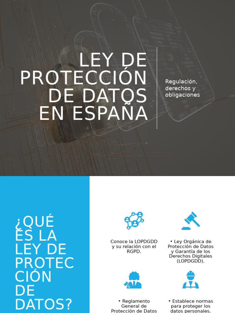 Ley de Protección de Datos en España | PDF | Privacidad | Informática