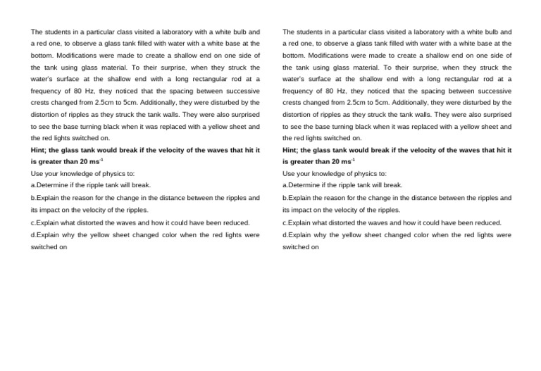 1 | PDF | Waves | Light