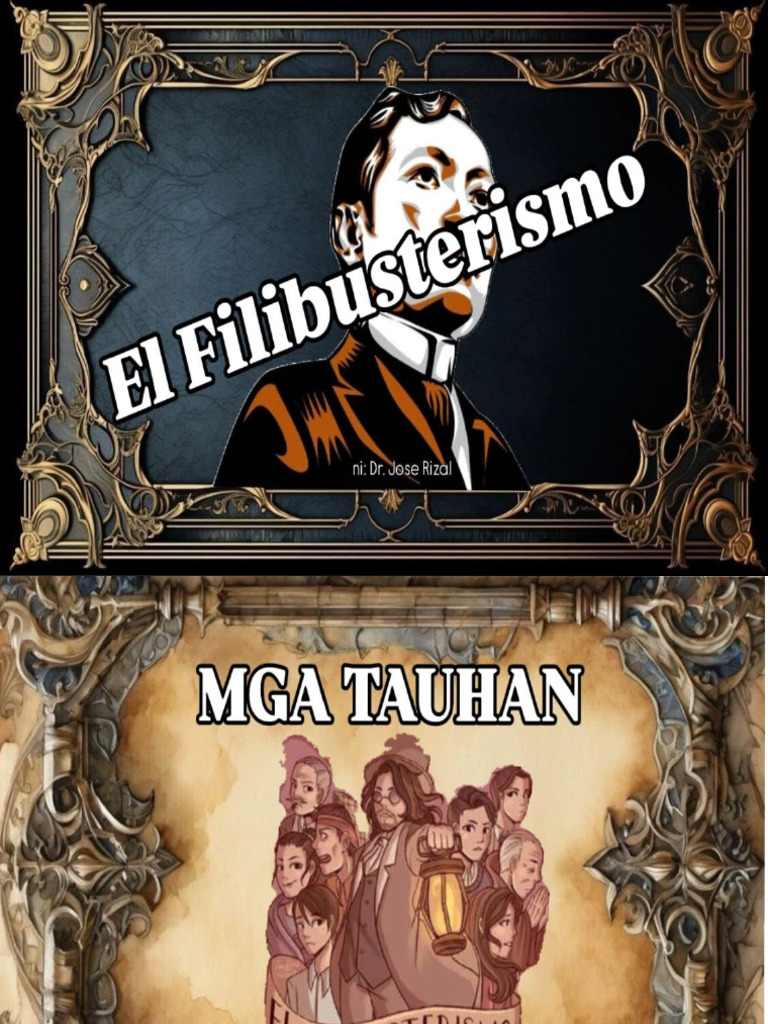 Mga Tauhan Sa El Filibusterismo | PDF