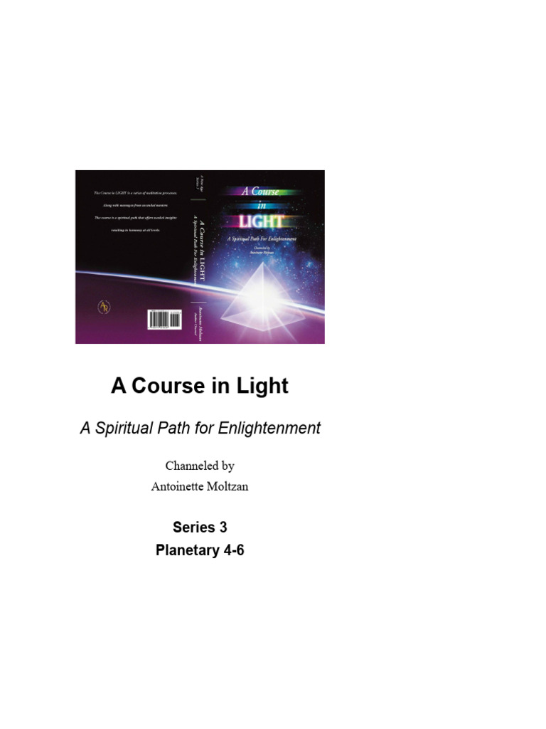 A Course in Light - Series 3 - A Spiritual Path To Enlightenment | PDF ...