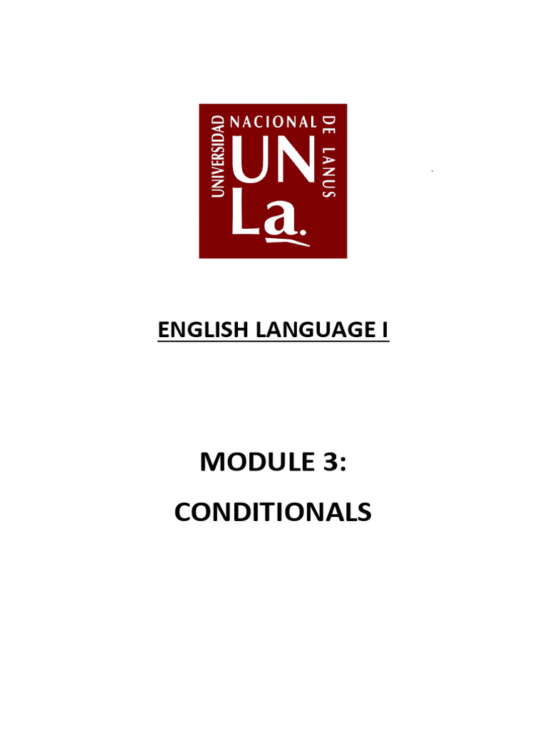 Understanding English Conditionals | PDF | Linguistic Morphology ...