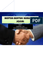 Bentuk-Bentuk Hubungan Sosial