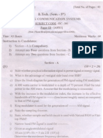 Analog Communication Systems Multiple Choice and Short Answer Questions