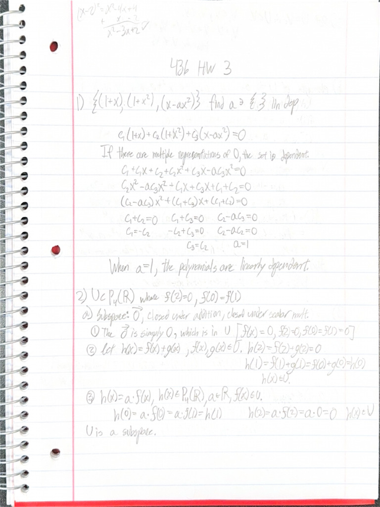 436 hw3 | PDF