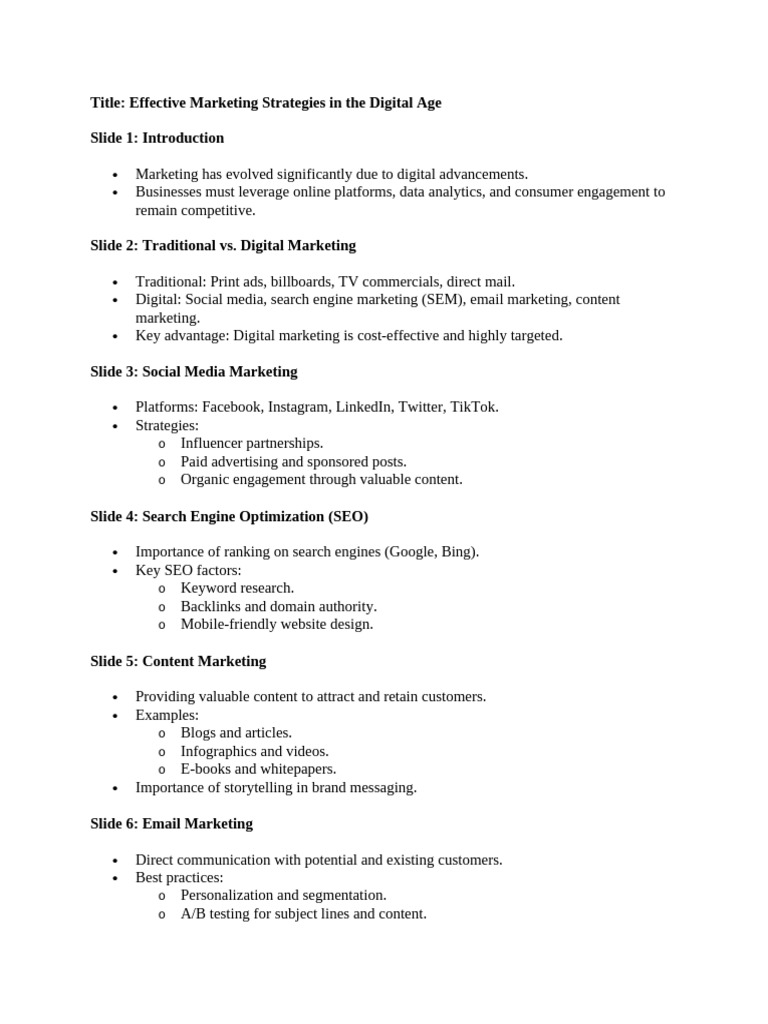 Digital Marketing Strategies for Success | PDF | Marketing | Digital ...