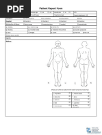 Generic Patient Report Form | PDF | Clinical Medicine | Human Diseases ...