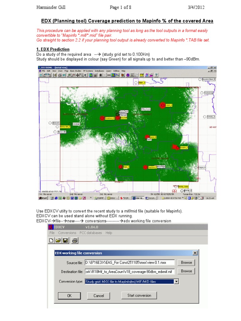 Coverage To Mapinfo Area% | PDF | Digital Technology | Areas Of ...