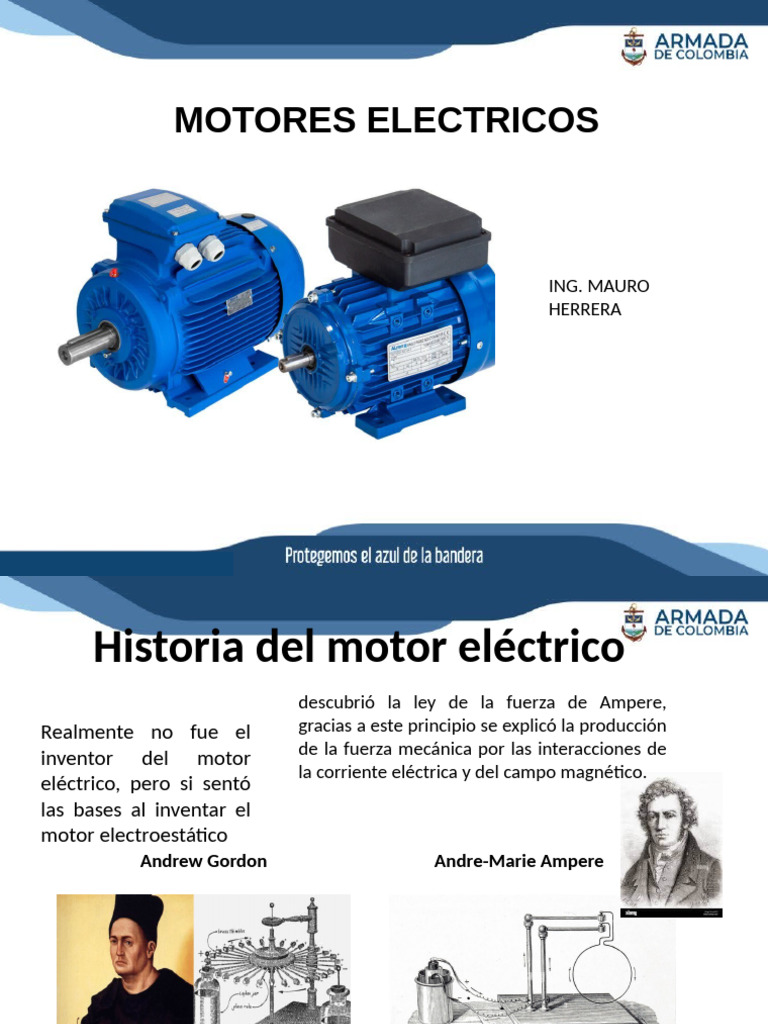 MOTORES ELECTRICOS | PDF | Motor eléctrico | Componentes eléctricos