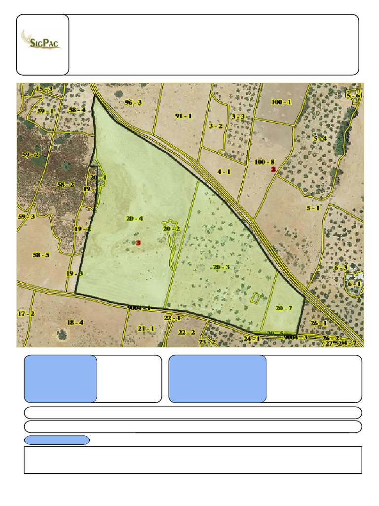 Informe SIGPAC Ref. 29-74!3!20 | PDF | Agronomía | Entorno natural
