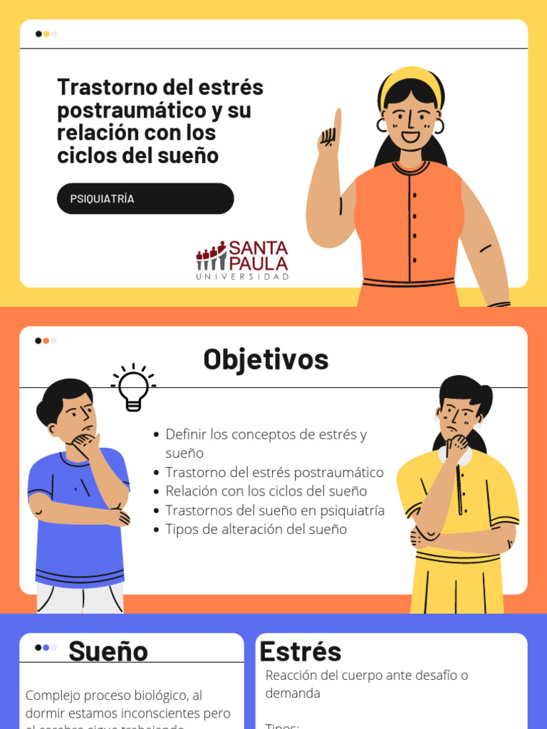 Estrés Postraumático y Sueño: Relación Clave | PDF | Estrés (biología ...