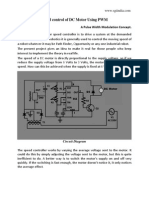 36926504 Speed Control of DC Motor Using PWM