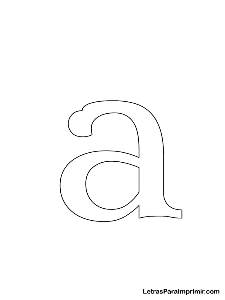 Letras Minusculas para Imprimir 2 | PDF