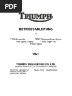 Betriebsanleitung 1970