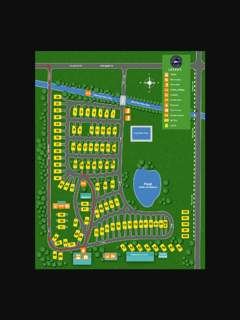 large-winners+circle+rv+resort+map+2 | PDF