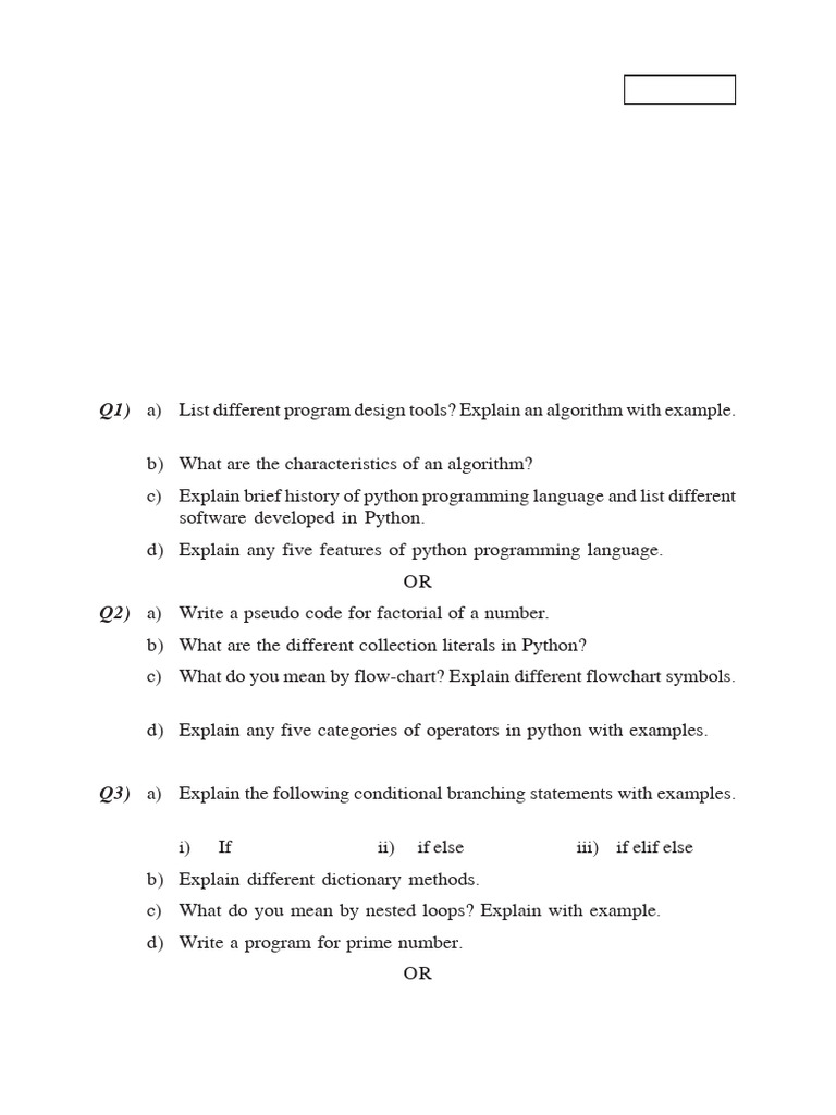 03.oct 22 Pps in Sem QP 2 | PDF | Software Development | Computer Science