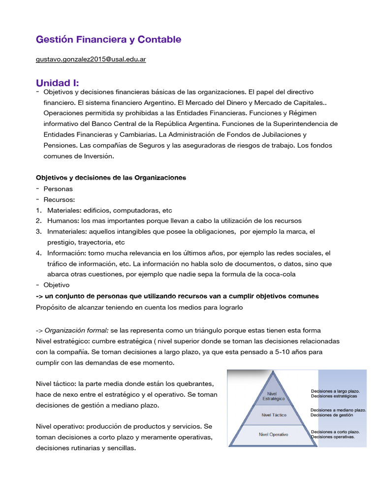 Gestión Financiera y Contable | PDF | Contabilidad | Bancos