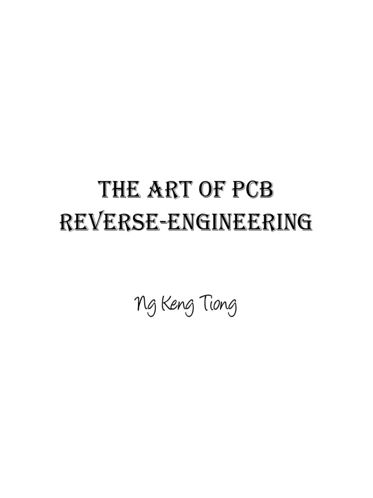 The Art of PCB Reverse Engineering | PDF | Printed Circuit Board ...