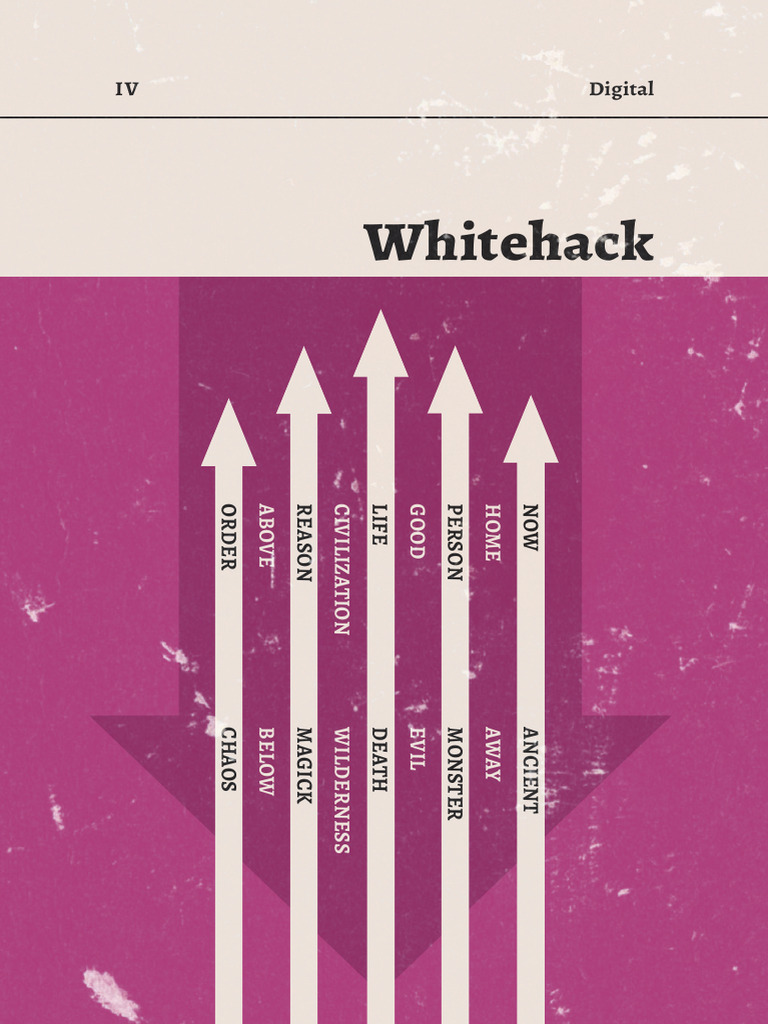 Whitehack RPG: Fourth Edition Guide | PDF | Tabletop Games