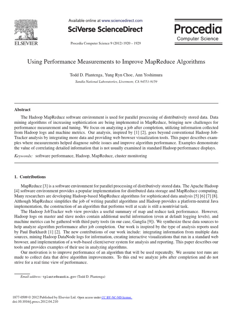 Using_Performance_Measurements_to_Improve_MapReduc | PDF | Apache ...