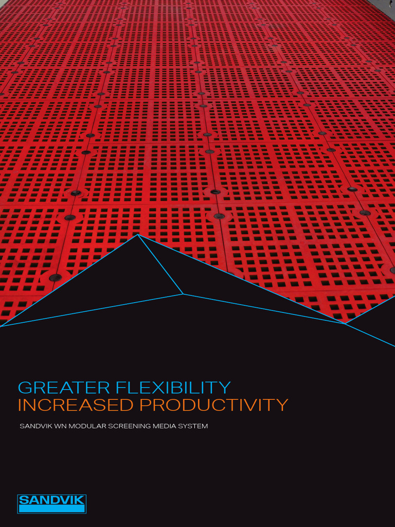 Sandvik Modular Screening Media Solutions | PDF