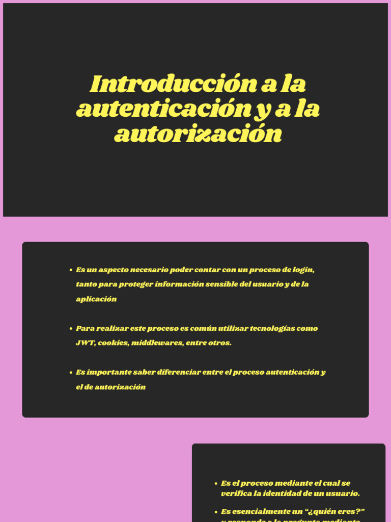 Autenticación y autorización con JWT | PDF | Autenticación | Cookie HTTP
