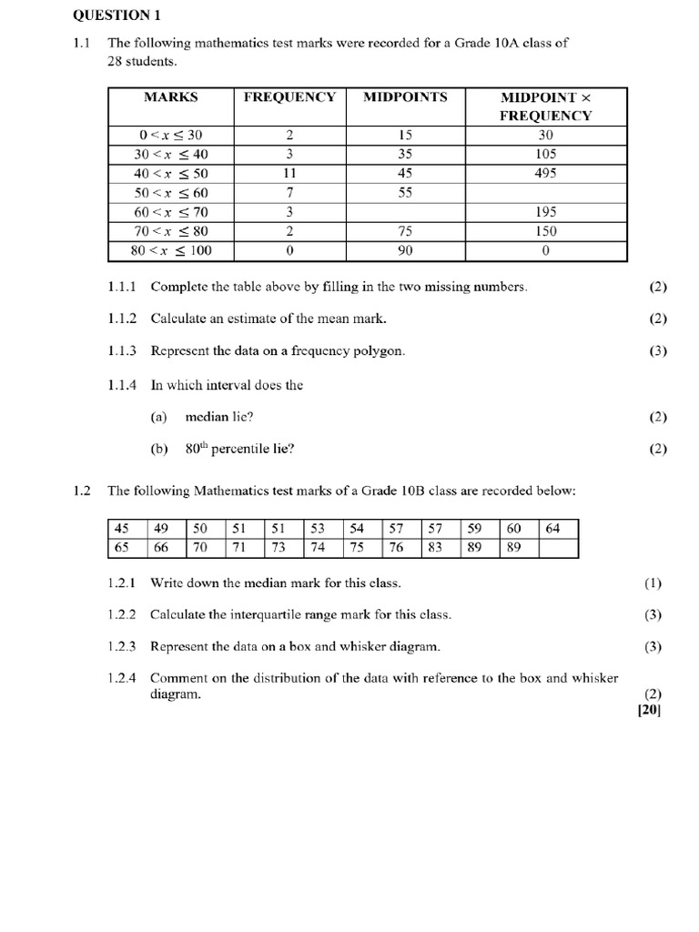 Mathematic Term 3 Practice | PDF