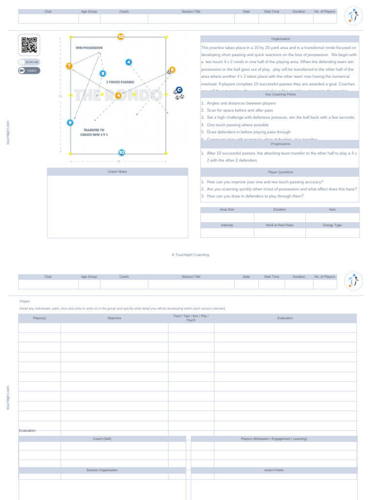 Transitional Rondo Practice Guide | PDF | Cognition | Psychology