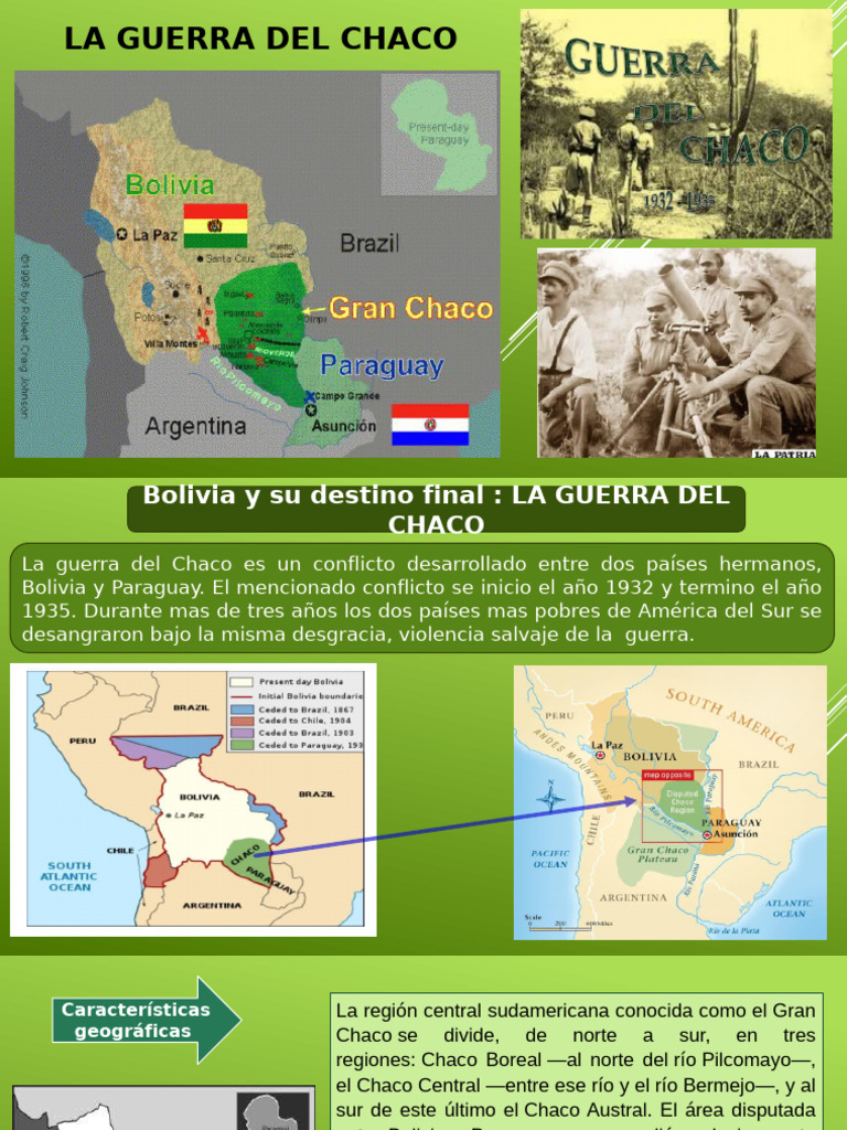 La Guerra del Chaco Bolivia y
