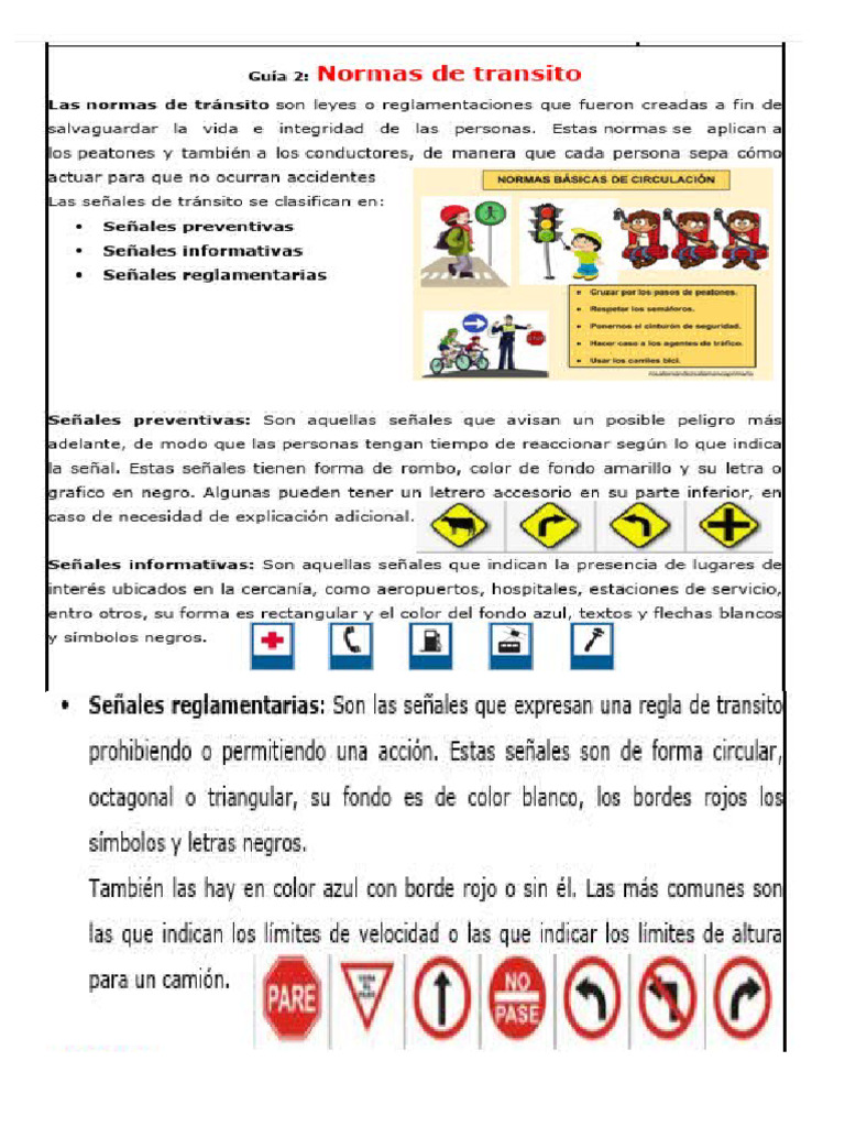 Normas de Transito | PDF