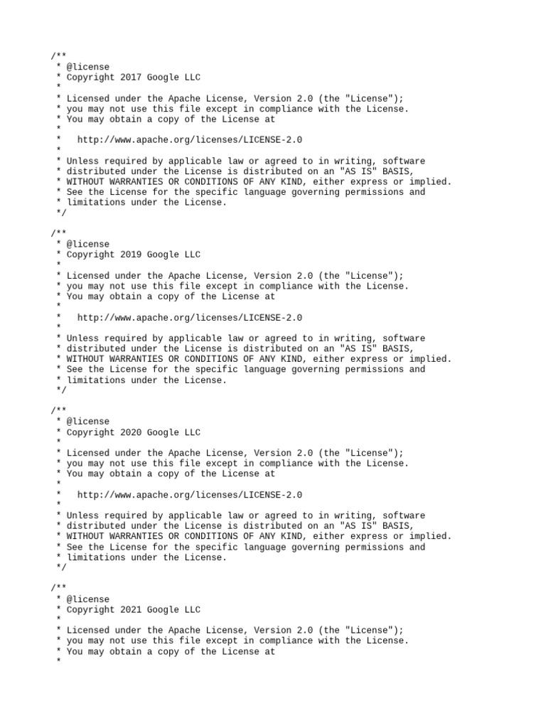 474 26abd180 Chunk Js LICENSE | PDF | License | Copyright