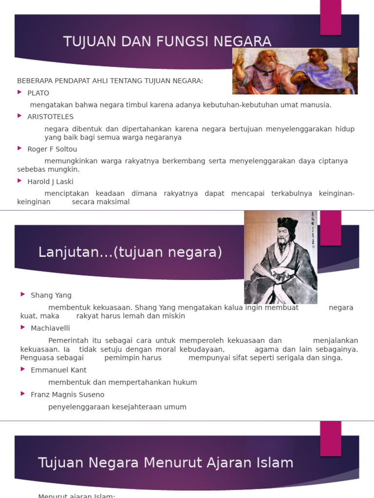 Tujuan Dan Fungsi Negara | PDF