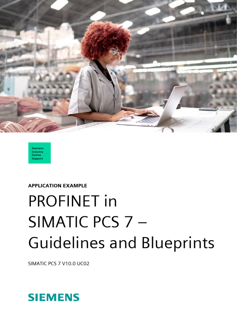 PROFINET Guidelines for SIMATIC PCS 7 | PDF | Computer Network ...