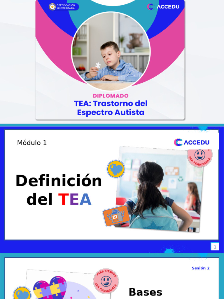 Sesión 2 M1 TEA | PDF | Autismo | Mutación
