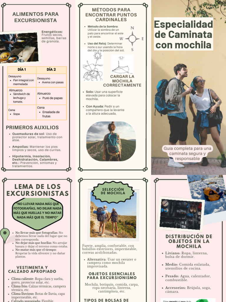 Guía de Excursionismo y Primeros Auxilios | PDF