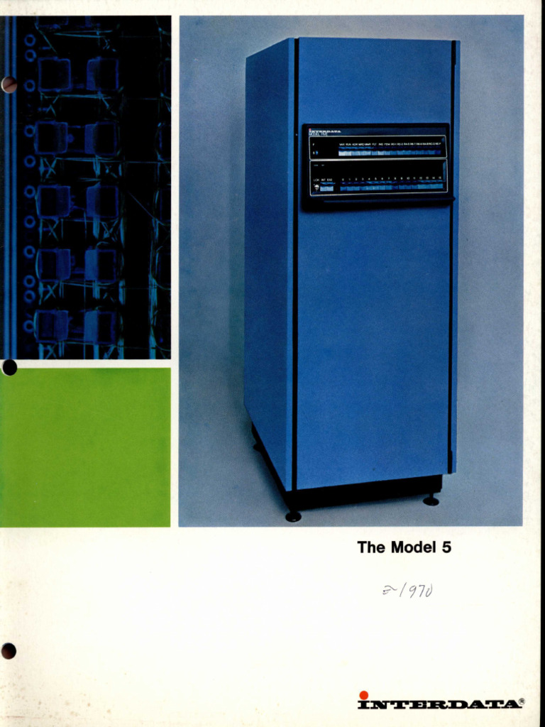 Model 5 Brochure 1970 | PDF
