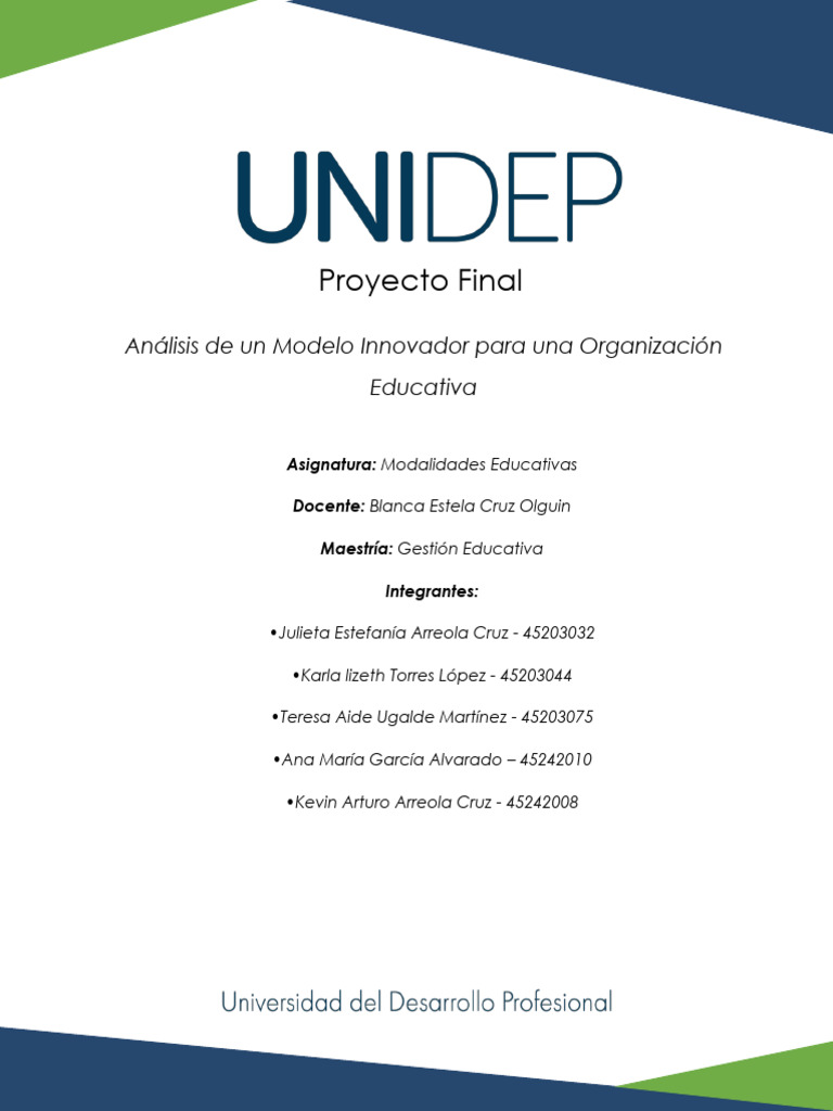 Proyecto Final | PDF | Enseñando | Inclusión (Educación)