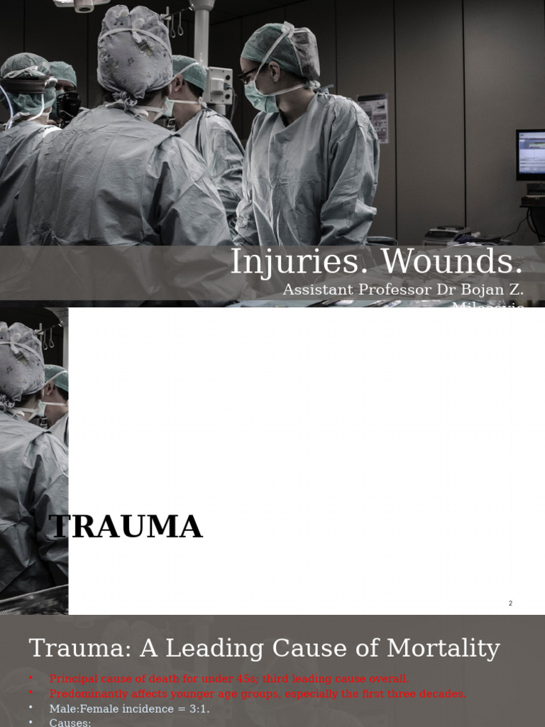 Understanding Trauma and Injury Types | PDF | Wound | Major Trauma