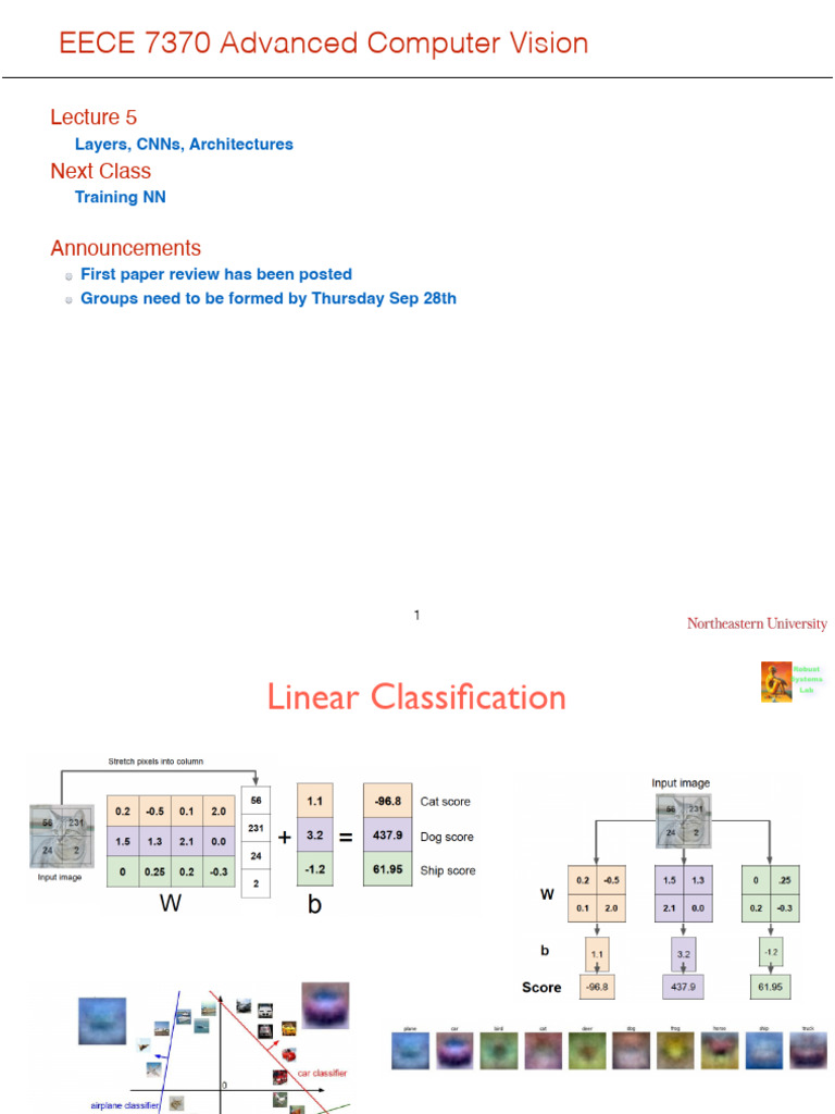 GoogleNet in Advanced Vision Class | PDF | Computational Science ...