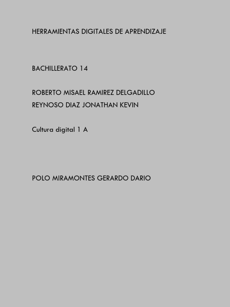 Herramientas Digitales para Aprendizaje | PDF | Moodle | Aprendizaje